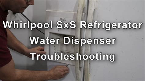 whirlpool water dispenser dripping|Whirlpool Refrigerator water dispenser not working: Causes + Fixes